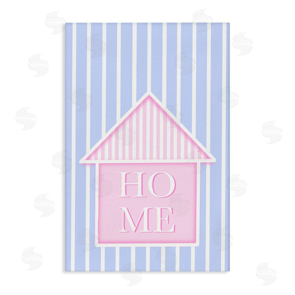 stupell industries Pooja Dave | Home Lettering over Stripes