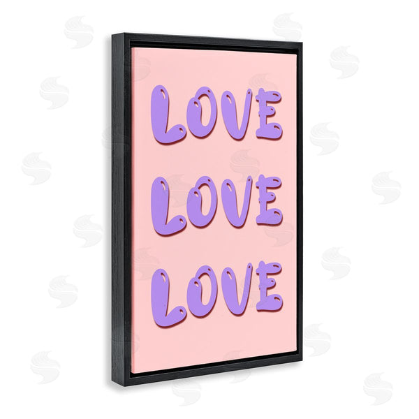 Stupell Industries Pooja Dave | Love Bubble Lettering