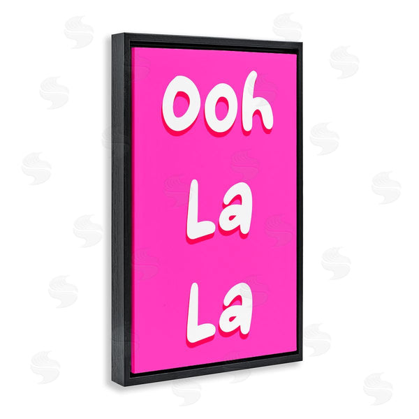 Stupell Industries Pooja Dave | Ooh La La Bright Pink