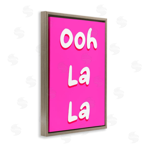 Stupell Industries Pooja Dave | Ooh La La Bright Pink