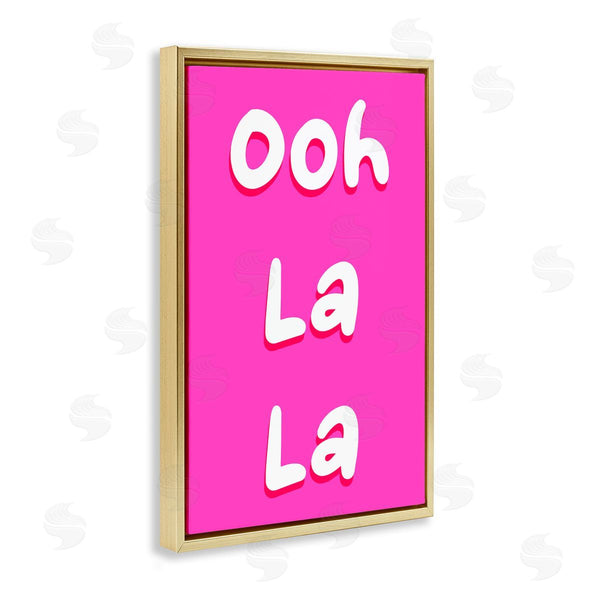 Stupell Industries Pooja Dave | Ooh La La Bright Pink