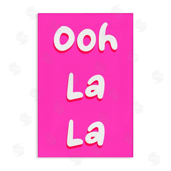 stupell industries Pooja Dave | Ooh La La Bright Pink