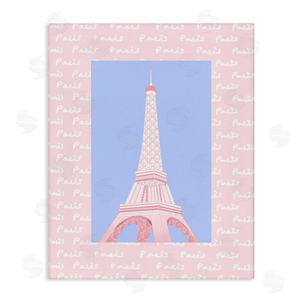 stupell industries Pooja Dave | Paris Pastel Eiffel Tower