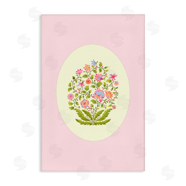 stupell industries Pooja Dave | Rounded Wildflower Bundle on Pink
