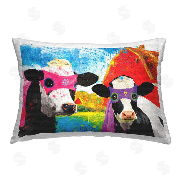 Stupell Industries Porter Hastings | Abstract Superhero Cows