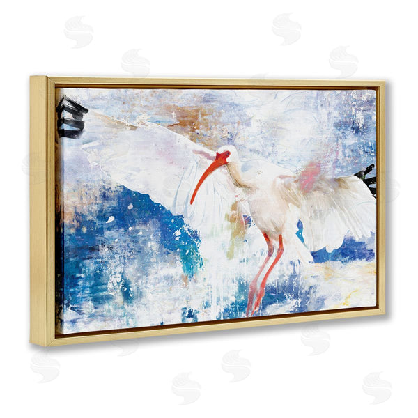 Stupell Industries Porter Hastings | Flying Stork Bird
