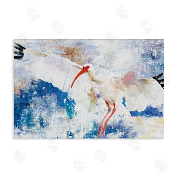 stupell industries Porter Hastings | Flying Stork Bird
