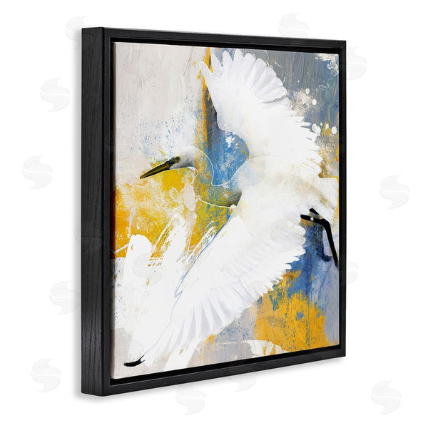 Stupell Industries Porter Hastings | Modern Egret In Flight