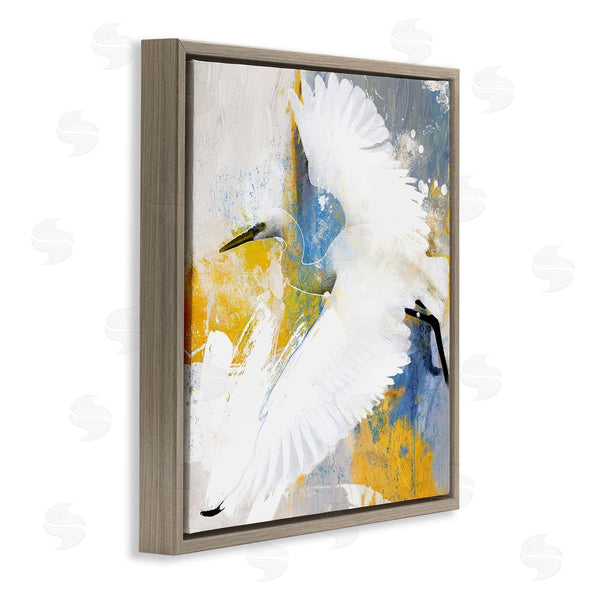 Stupell Industries Porter Hastings | Modern Egret In Flight
