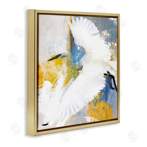 Stupell Industries Porter Hastings | Modern Egret In Flight