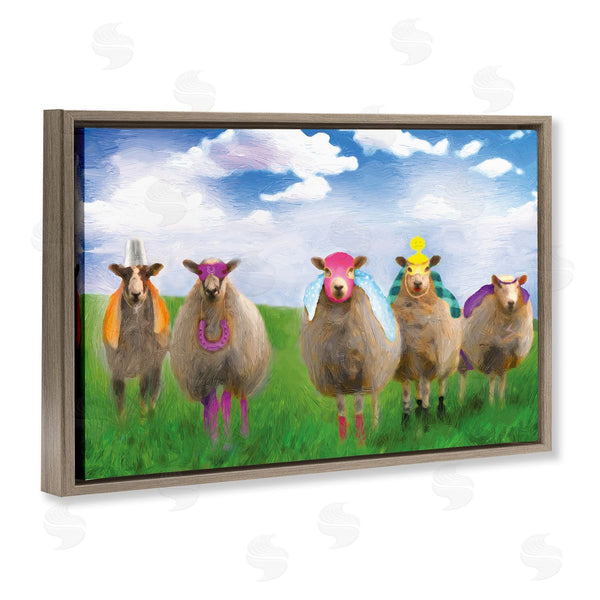 Stupell Industries Porter Hastings | Superhero Sheep In Field