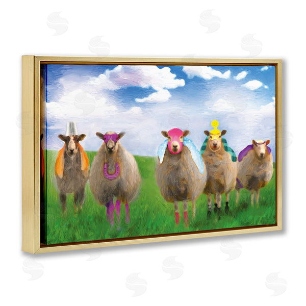 Stupell Industries Porter Hastings | Superhero Sheep In Field