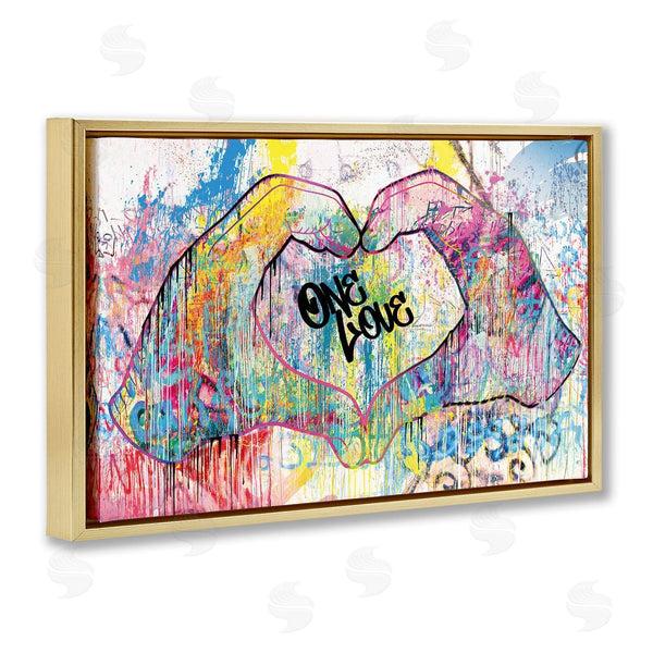 Stupell Industries Porter Hastings | Urban One Love Heart Symbol