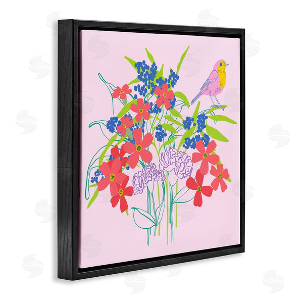 Stupell Industries Pragya Kothari | Abstract Floral Arrangement