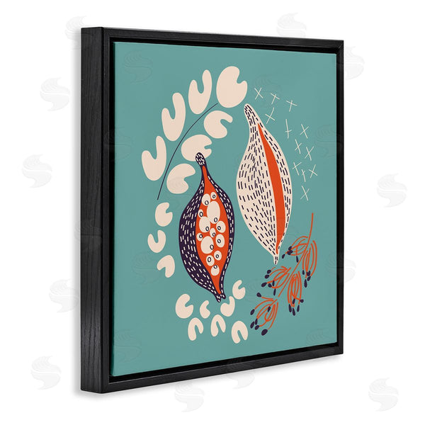 Stupell Industries Pragya Kothari | Botanical Seeds On Blue