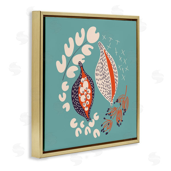Stupell Industries Pragya Kothari | Botanical Seeds On Blue