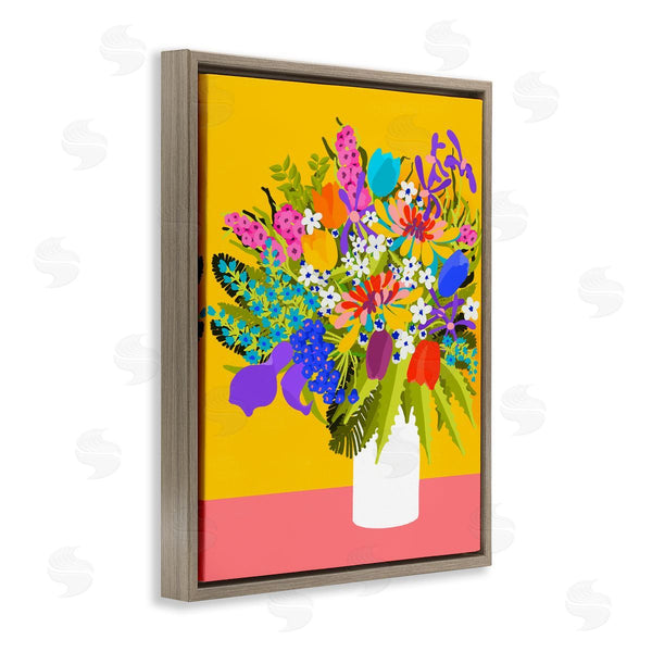 Stupell Industries Pragya Kothari | Bouquet On Yellow