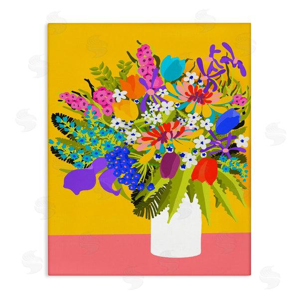 stupell industries Pragya Kothari | Bouquet on Yellow
