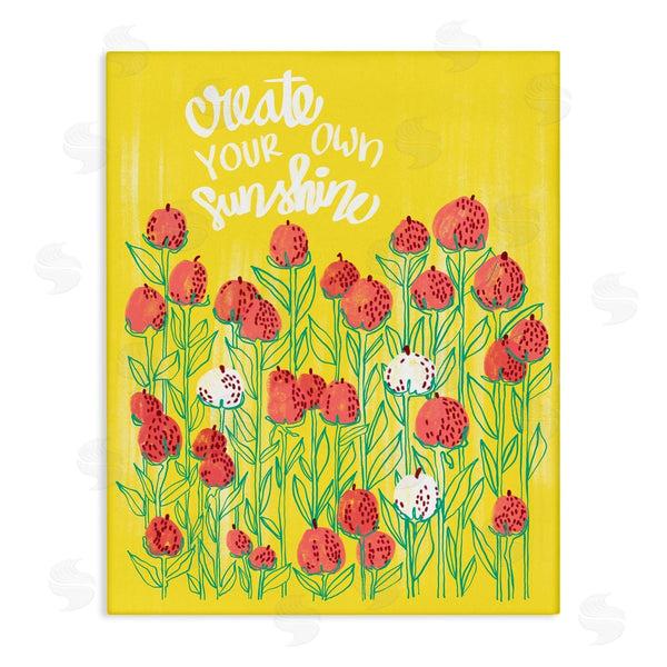 stupell industries Pragya Kothari | Create Your Sunshine Floral Wall Art