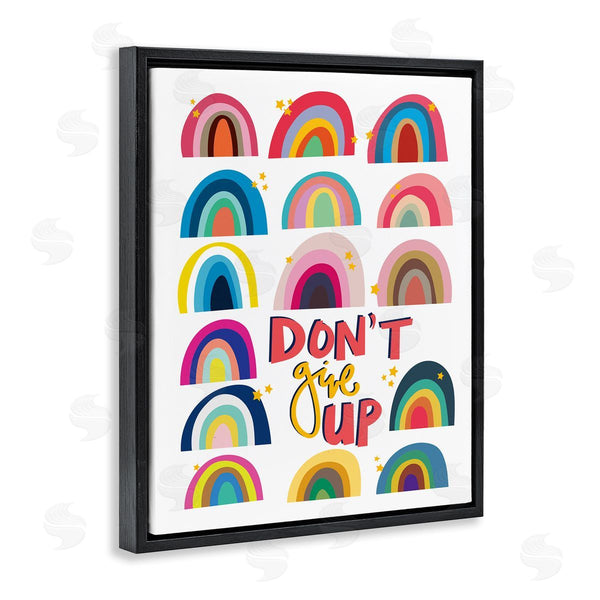Stupell Industries Pragya Kothari | Don't Give Up Rainbows Wall Art