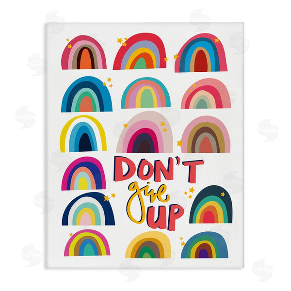 stupell industries Pragya Kothari | Don't Give Up Rainbows Wall Art