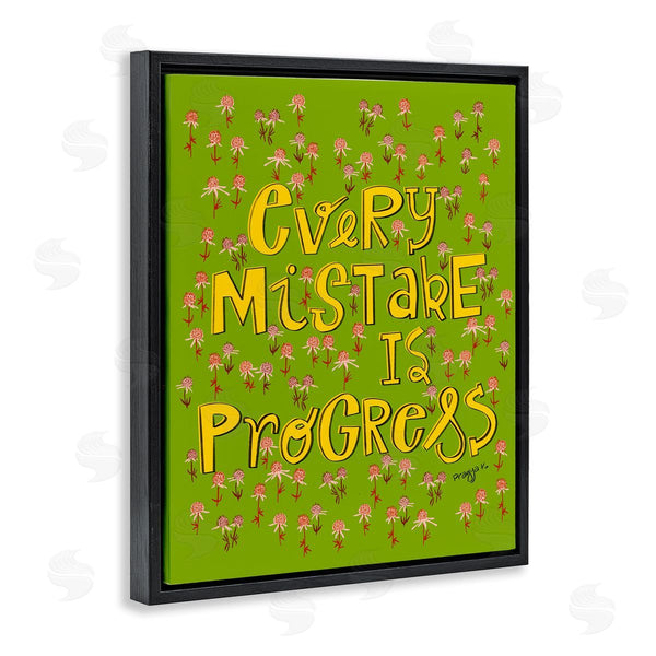 Stupell Industries Pragya Kothari | Inspirational Floral Phrase Wall Art