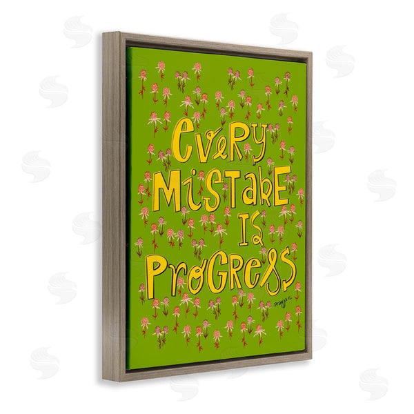 Stupell Industries Pragya Kothari | Inspirational Floral Phrase Wall Art