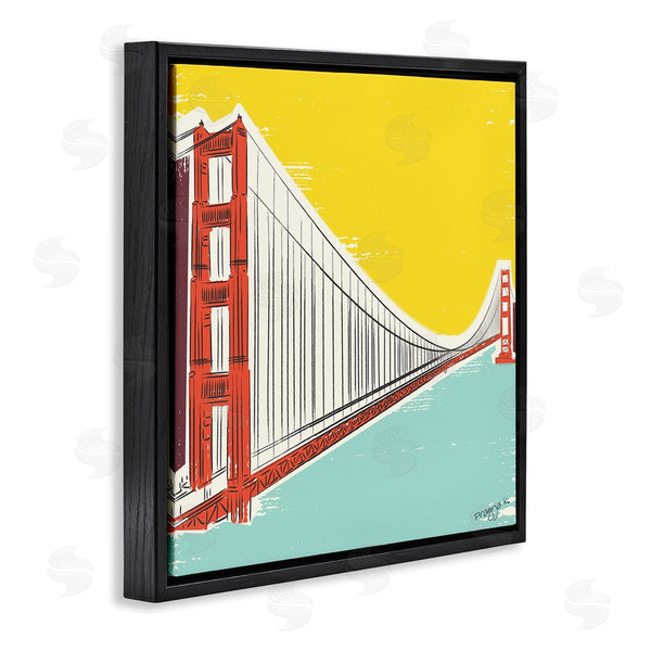 Stupell Industries Pragya Kothari | Modern Industrial Bridge