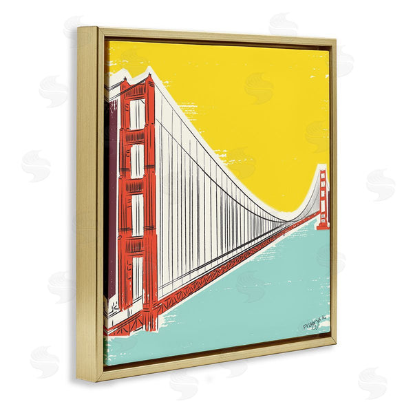 Stupell Industries Pragya Kothari | Modern Industrial Bridge