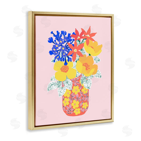 Stupell Industries Pragya Kothari | Modern Patterned Flowers