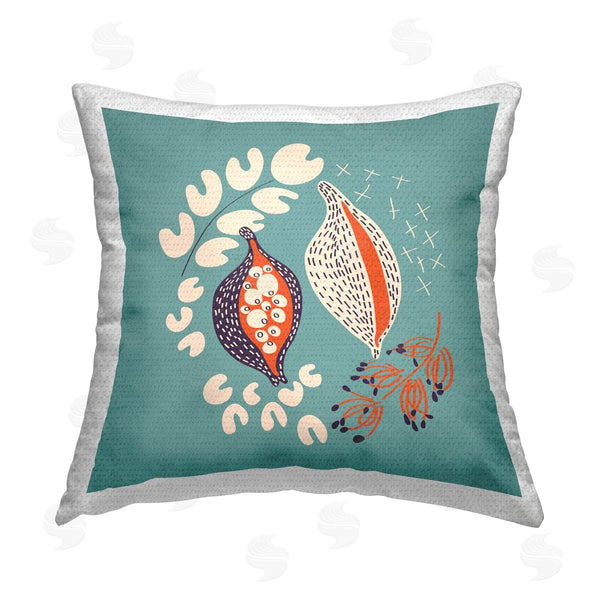 Stupell Industries Pragya Kothari | Modern Plant Seeds Printed Throw Pillow