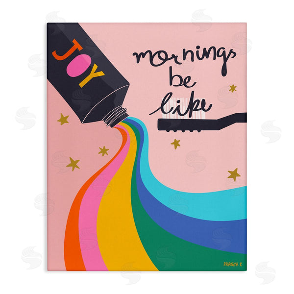 stupell industries Pragya Kothari | Mornings Be Like Bathroom