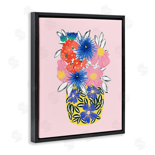 Stupell Industries Pragya Kothari | Patterned Bouquet Vase