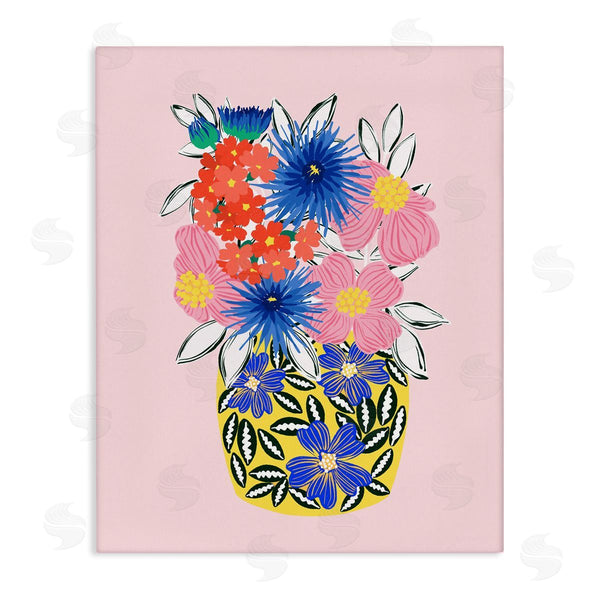 stupell industries Pragya Kothari | Patterned Bouquet Vase