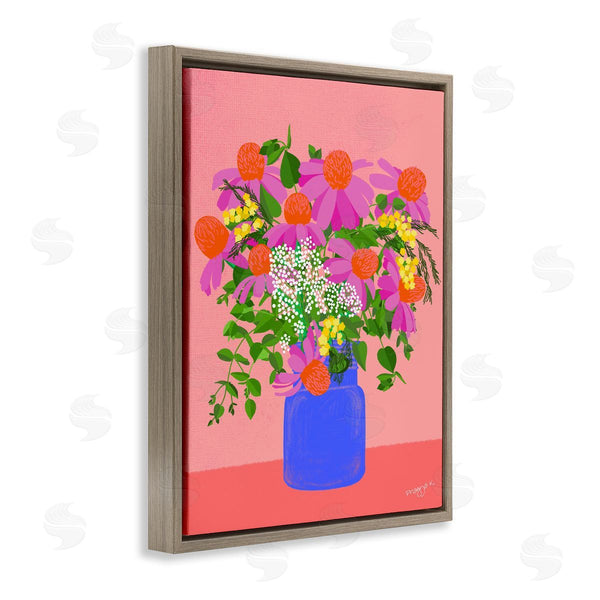 Stupell Industries Pragya Kothari | Pink Country Daisies