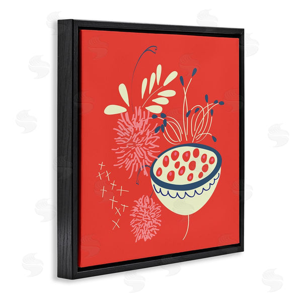 Stupell Industries Pragya Kothari | Red Botanical Seeds