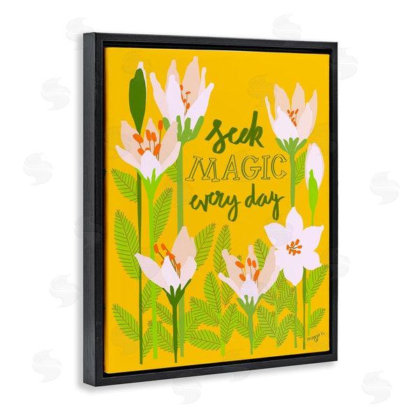 Stupell Industries Pragya Kothari | Seek Magic Every Day Wall Art