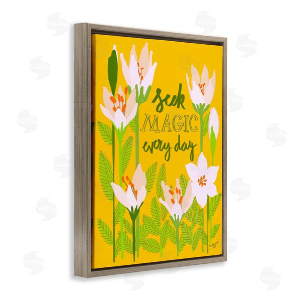 Stupell Industries Pragya Kothari | Seek Magic Every Day Wall Art
