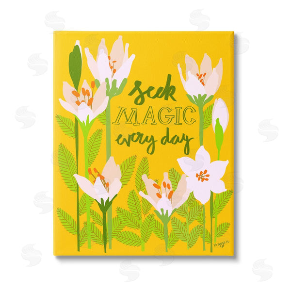 stupell industries Pragya Kothari | Seek Magic Every Day Wall Art
