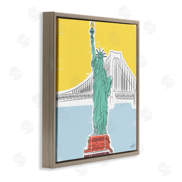 Stupell Industries Pragya Kothari | Statue Of Liberty Portrait