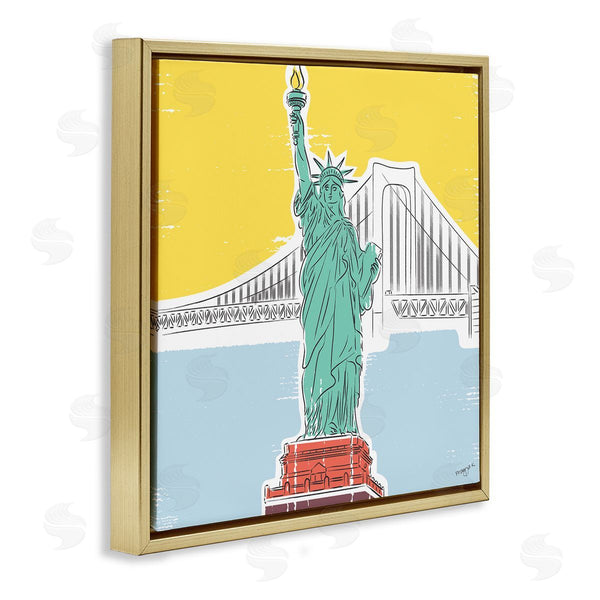 Stupell Industries Pragya Kothari | Statue Of Liberty Portrait