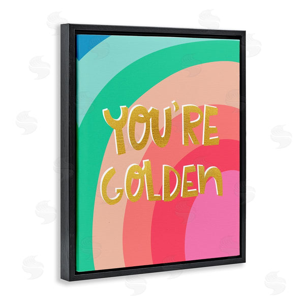 Stupell Industries Pragya Kothari | You're Golden Patterned Wall Art