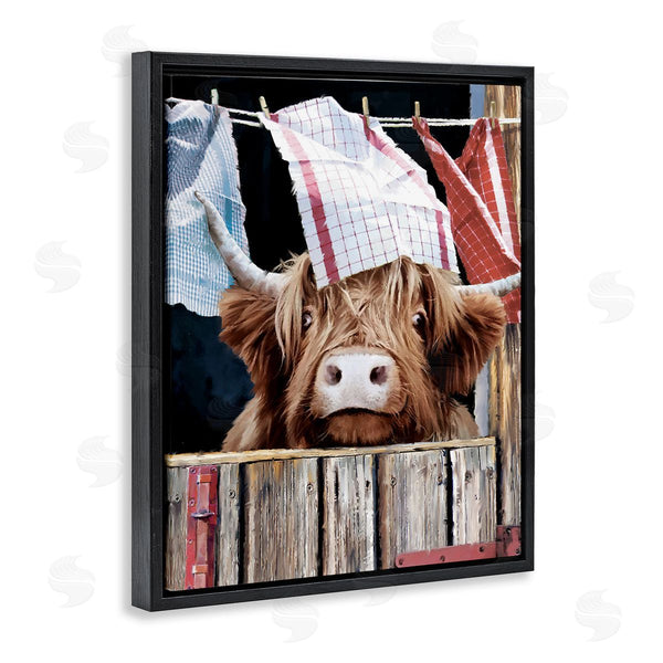 Stupell Industries PSL Art | Cattle & Hanging Laundry Wall Art