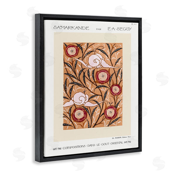 Stupell Industries Public Domain | Vintage Pochoir Style Botanicals