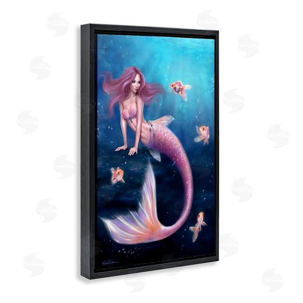 Stupell Industries Rachel Anderson | Aurelia Mermaid & Fish Wall Art