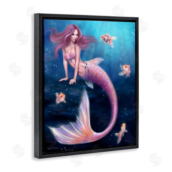 Stupell Industries Rachel Anderson | Aurelia Mermaid In Sea