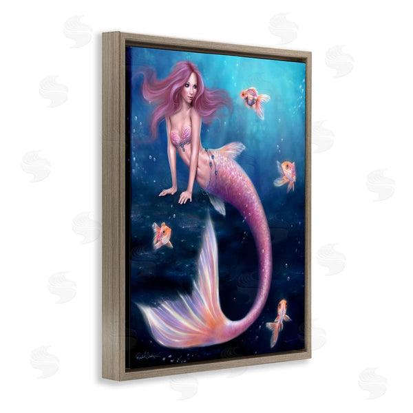 Stupell Industries Rachel Anderson | Aurelia Mermaid In Sea