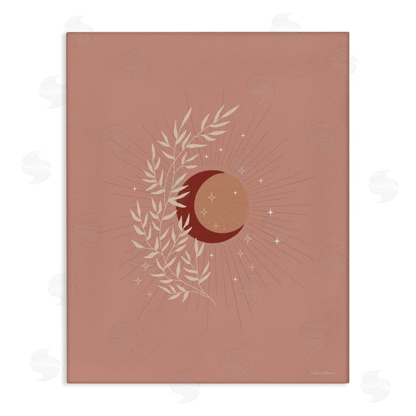stupell industries Rachel Nieman | Boho Herb Botanicals Astral Starry Sun & Moon Wall Art