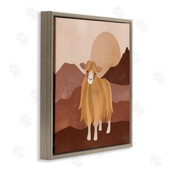 Stupell Industries Rachel Nieman | Cattle Mountains Landscape