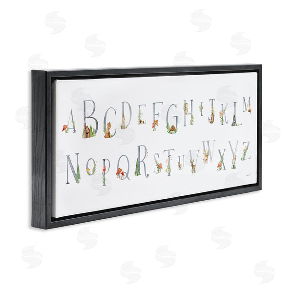 Stupell Industries Rachel Nieman | Country Cottage Alphabet Wall Art